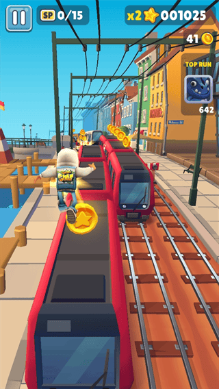 地铁跑酷全人物全滑板解锁版本 v3.69.1安卓版