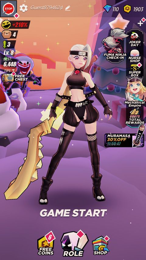 刀光与少女游戏官方正版 v8.6.830000安卓版