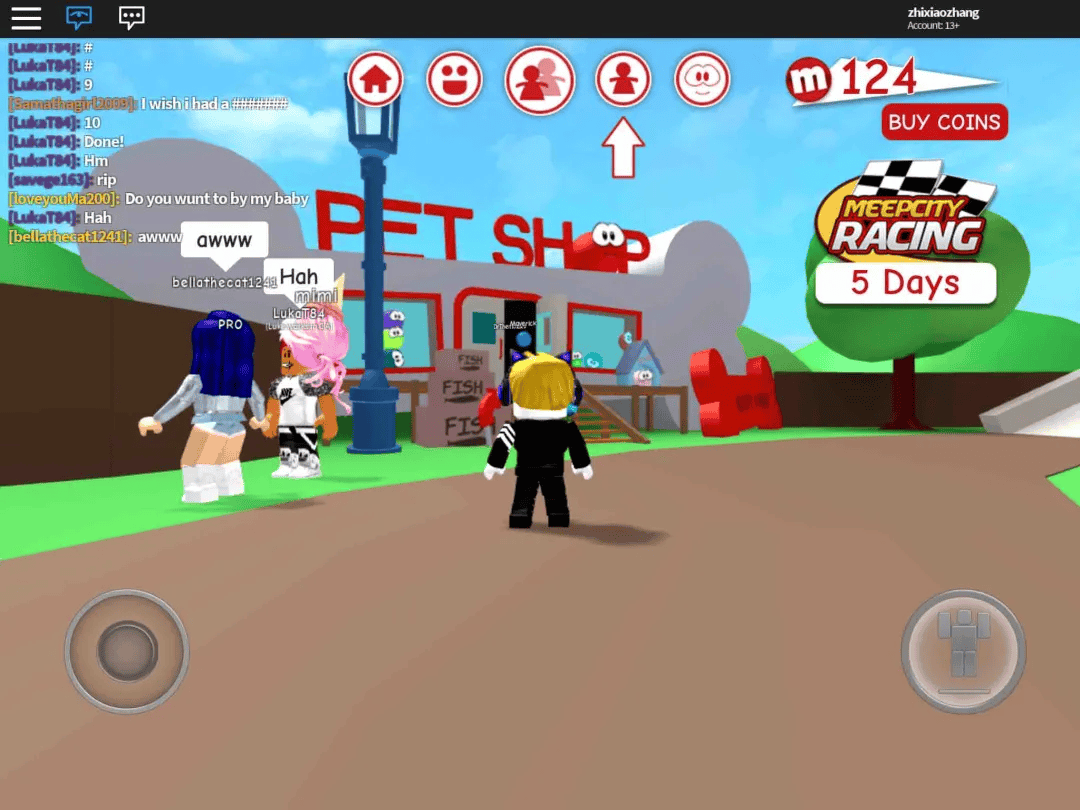 Roblox国际服2026最新版本下载 v2.741.1062 安卓版 Meep City教程截图3