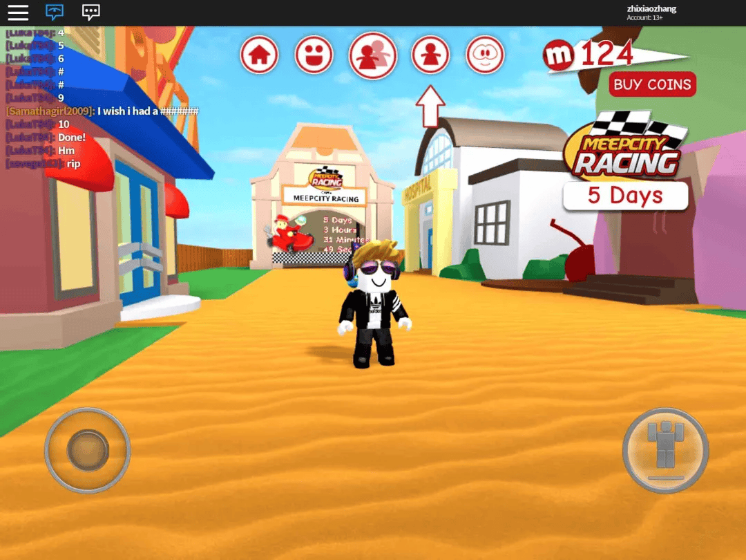 Roblox国际服2026最新版本下载 v2.741.1062 安卓版 Meep City教程截图5