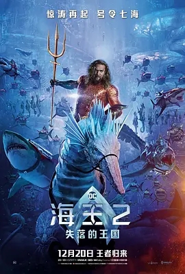 【美国 动作 / 科幻 / 奇幻 / 冒险 】海王2 ：失落的王国 (2023) 4K REMUX 杜比视界 夸克4k资源-实在人可以